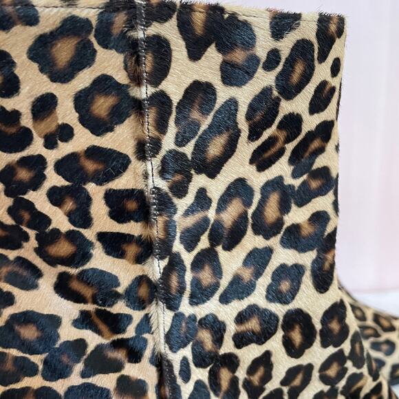 Leopard Tamara Melon Booties 41 - Picture 6 of 13